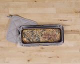 A picture of step 4 of Sweet potato and spinach quiche.
