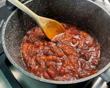 Une image de l'étape 6 de Compote de prunes d'ente au sirop d'érable et vanille de Madagascar.