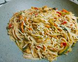 Foto del paso 6 de la receta: Wok de verduras con fideos de arroz