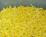 Hình bước làm 1 của món Hoành thánh chay