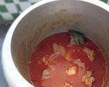 A picture of step 7 of Mutton with Guar Beans.