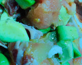 Foto del paso 4 de la receta: Ensalada de tomate, aguacate y jamón con queso de cabra a la plancha
