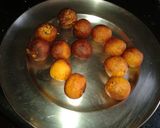 A picture of step 3 of Gulab jamun.