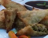 A picture of step 6 of Beef Samosa.