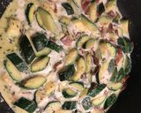Cukkinis spagetti bacon-nel recept fázis 4 fotója