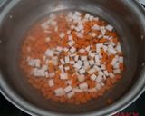 Hình bước làm 1 của món Cơm chiên chả trứng
