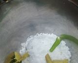 A picture of step 1 of Sago Appe.