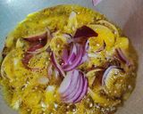 A picture of step 4 of Gajar Matar Ki sabji.