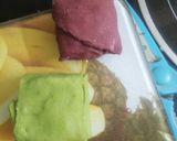 A picture of step 4 of Colourful paneer veg parcel.