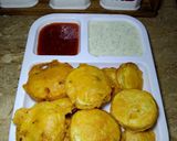 A picture of step 3 of Potato Fritters.