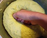 Foto langkah ke 4 dari resep Roti Kukus Pontianak Pandan.
