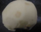 A picture of step 1 of Curd and Apple  smoothie.