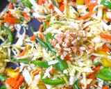 A picture of step 2 of Veg Spring Roll.