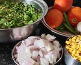 Spinach curry recipe step 1 photo