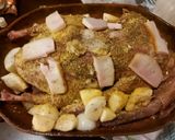 Vadliba krumpliágyon, lilakáposztával recept fázis 6 fotója