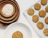 Foto langkah ke 4 dari resep Eggless peanut butter muesli cookies 🍪🥜🍪🥜.