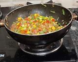 A picture of step 4 of Vegetable Soup.