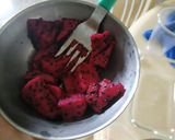 防疫營養滿分之低熱量火龍果鳳梨無油蛋糕的食譜步驟1照片