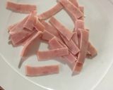 Foto del paso 2 de la receta: Omelette de jamón y queso
