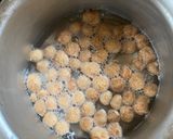 A picture of step 1 of Hyderabadi style Soya Nuggets ki Biryani and Safed Mirchi ki Salan.