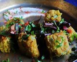 A picture of step 7 of Bottle gourd dhokla.