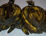 A picture of step 2 of White Rice and Stew with Fried plaintain.