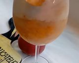 Pas rețetă Cocktail din șampanie cu piersici și înghețată 3 fotografie