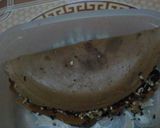 Foto langkah ke 8 dari resep Martabak Manis Teflon Eggless.