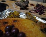A picture of step 29 of Persian sour cherry pilaf (Albaloo polo).
