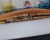 Foto langkah ke 9 dari resep #10 Martabak Manis (terangbulan) teflon bersarang tanpa soda kue.