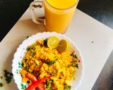 A picture of step 1 of LEMONY QUINOA 😋(Quinoa lemony poha 😋).