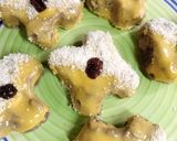 Foto del paso 6 de la receta: 🌺Florcitas de coco y banana. 100% vegetal🌱