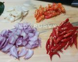 Foto langkah ke 1 dari resep Sayur lodeh tahu kulit bumbu iris.