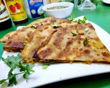 A picture of step 5 of Palak Methi ka Cheesy paratha.