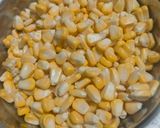 A picture of step 1 of Sweet Corn Soup.