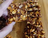 A picture of step 5 of Peanut Chikki Bite 🥜🥜.
