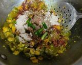 स्वीट कॉर्न शिमला मिर्च की सब्जी(sweet corn capsicum dry sabji recipe in Hindi) रेसिपी चरण 2 फोटो