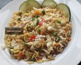 A picture of step 3 of Veggie Noodles.