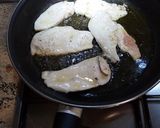 A picture of step 5 of Chicken Fillets in Almond and Mushroom Sauce.