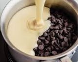 A picture of step 2 of Chocolate fudge.