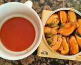 Foto del paso 2 de la receta: Radiatore con mejillones a la crema de escabeche