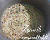 A picture of step 1 of Methi Sprouts Pulao.