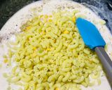 A picture of step 8 of Signature s’ creamy sauce macroni/pasta.