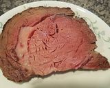 A picture of step 6 of "Rule of 5" Prime Rib.