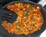 A picture of step 3 of Sweet and sour chicken.