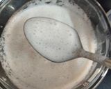 A picture of step 2 of Ragi drink.