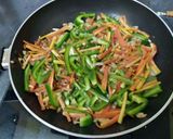 A picture of step 3 of Chapati Noodles.