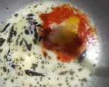 A picture of step 2 of Jowar Flour Khichu.