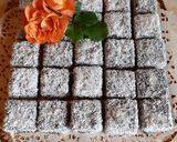 Pas rețetă Prăjitura Lamington (tăvălită cu cocos) 4 fotografie