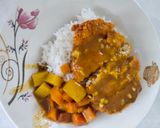 Foto langkah ke 8 dari resep Rice bowl Tahu katsu curry.